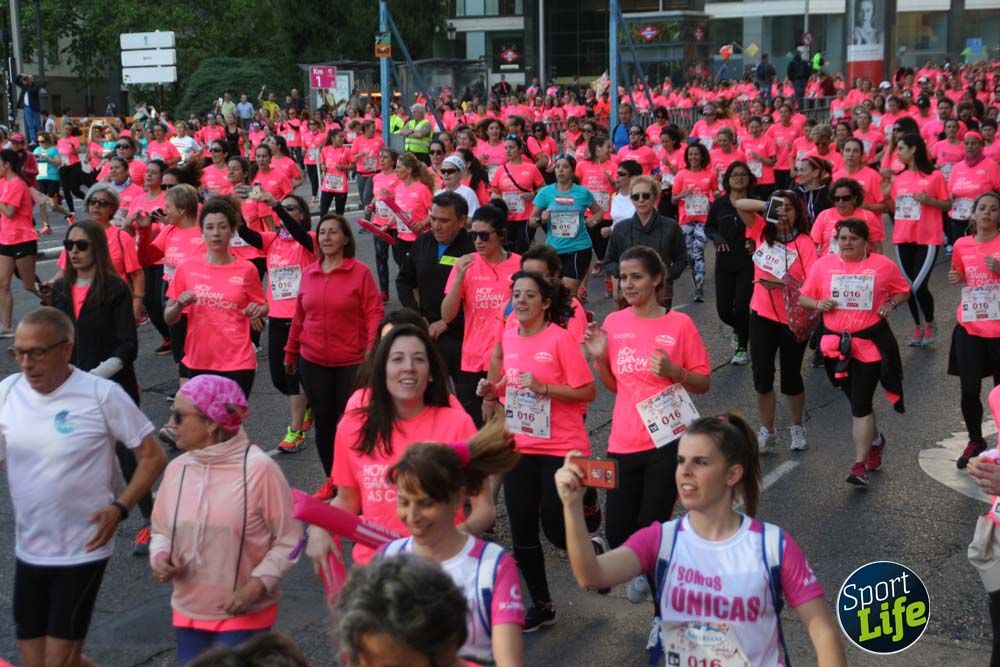 Fotos del recorrido Carrera de la Mujer Madrid 2018