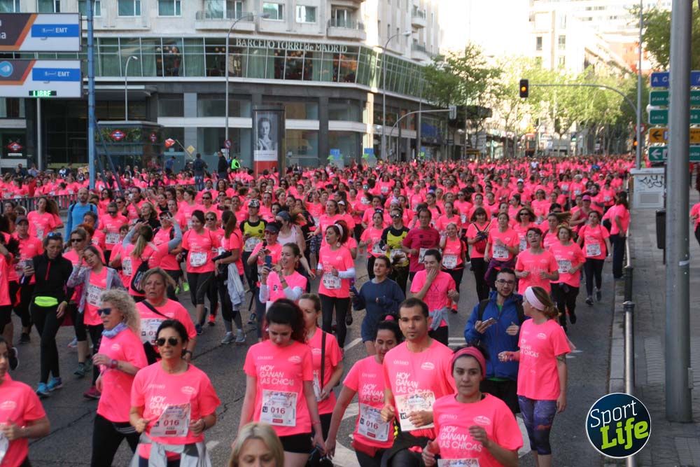 Fotos del recorrido Carrera de la Mujer Madrid 2018
