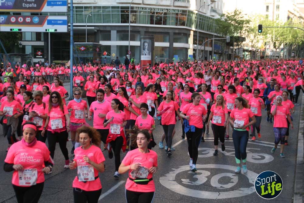 Fotos del recorrido Carrera de la Mujer Madrid 2018