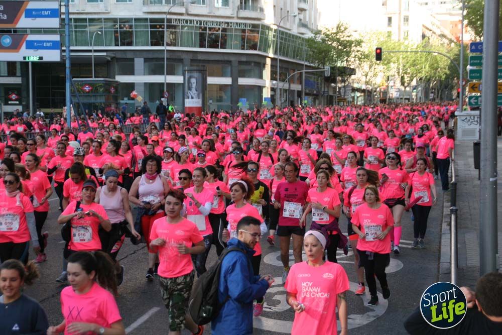 Fotos del recorrido Carrera de la Mujer Madrid 2018