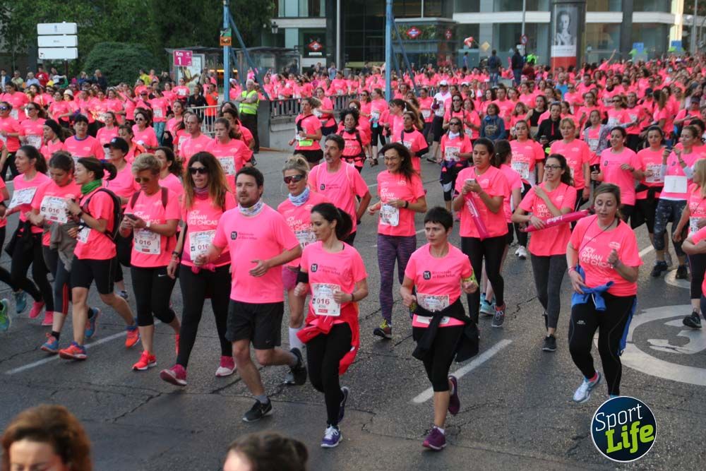 Fotos del recorrido Carrera de la Mujer Madrid 2018