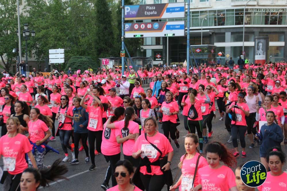 Fotos del recorrido Carrera de la Mujer Madrid 2018