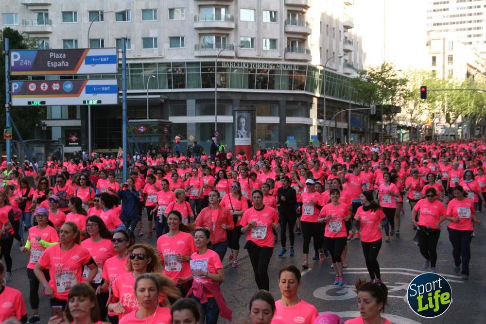 Fotos del recorrido Carrera de la Mujer Madrid 2018