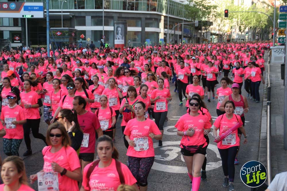 Fotos del recorrido Carrera de la Mujer Madrid 2018