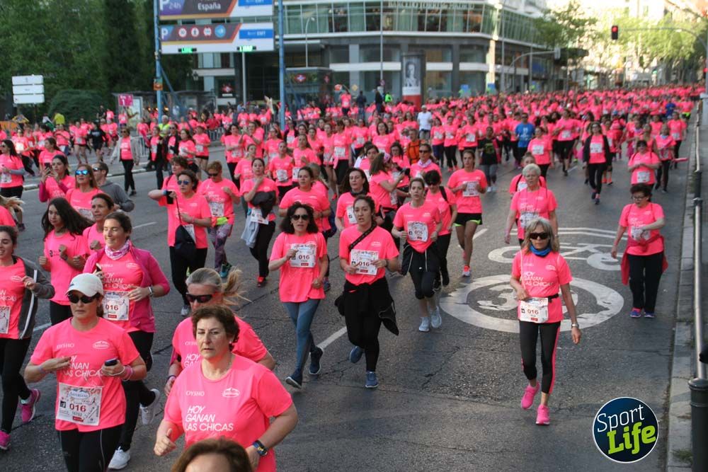 Fotos del recorrido Carrera de la Mujer Madrid 2018
