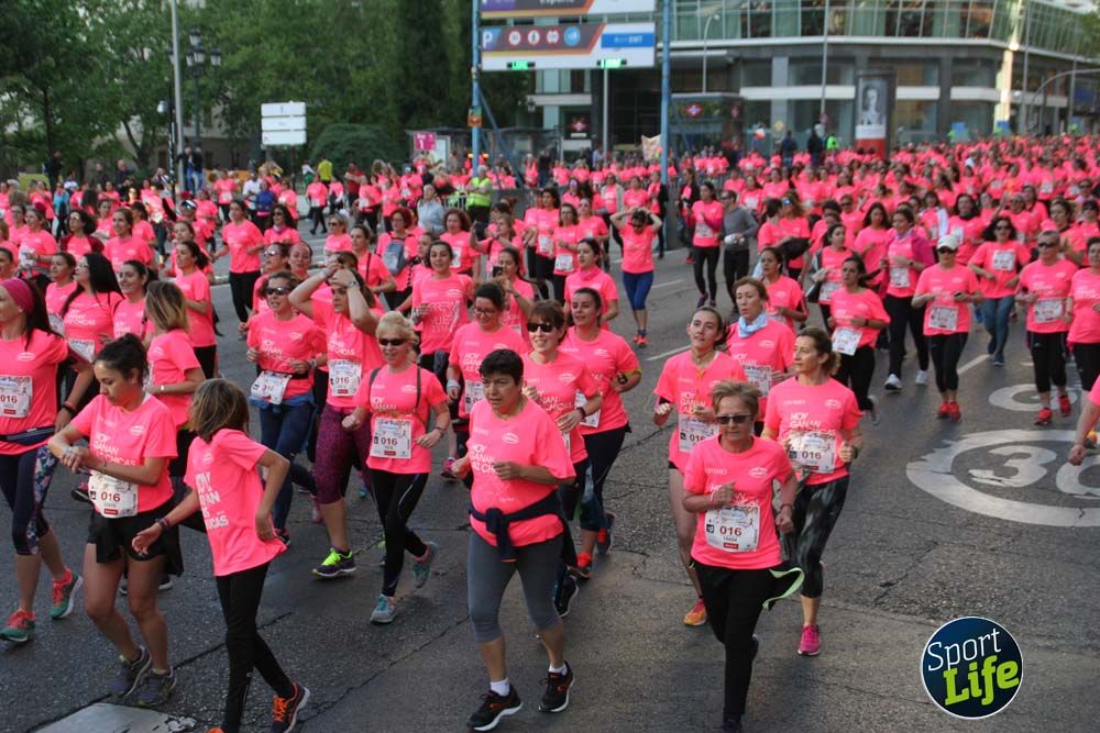 Fotos del recorrido Carrera de la Mujer Madrid 2018