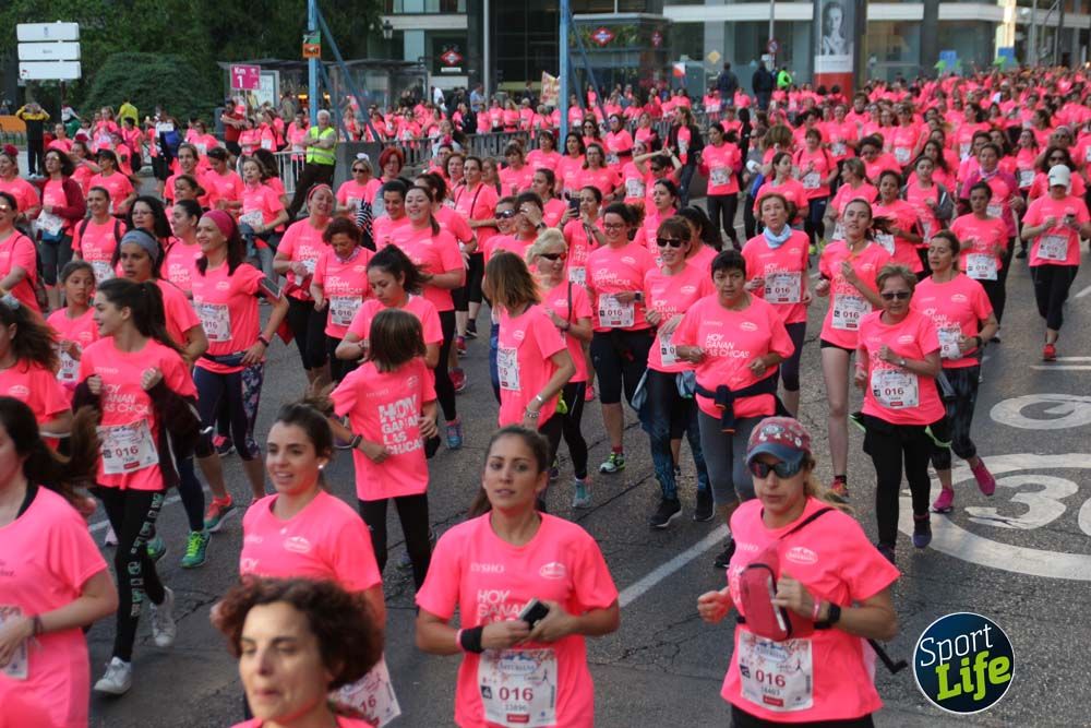 Fotos del recorrido Carrera de la Mujer Madrid 2018