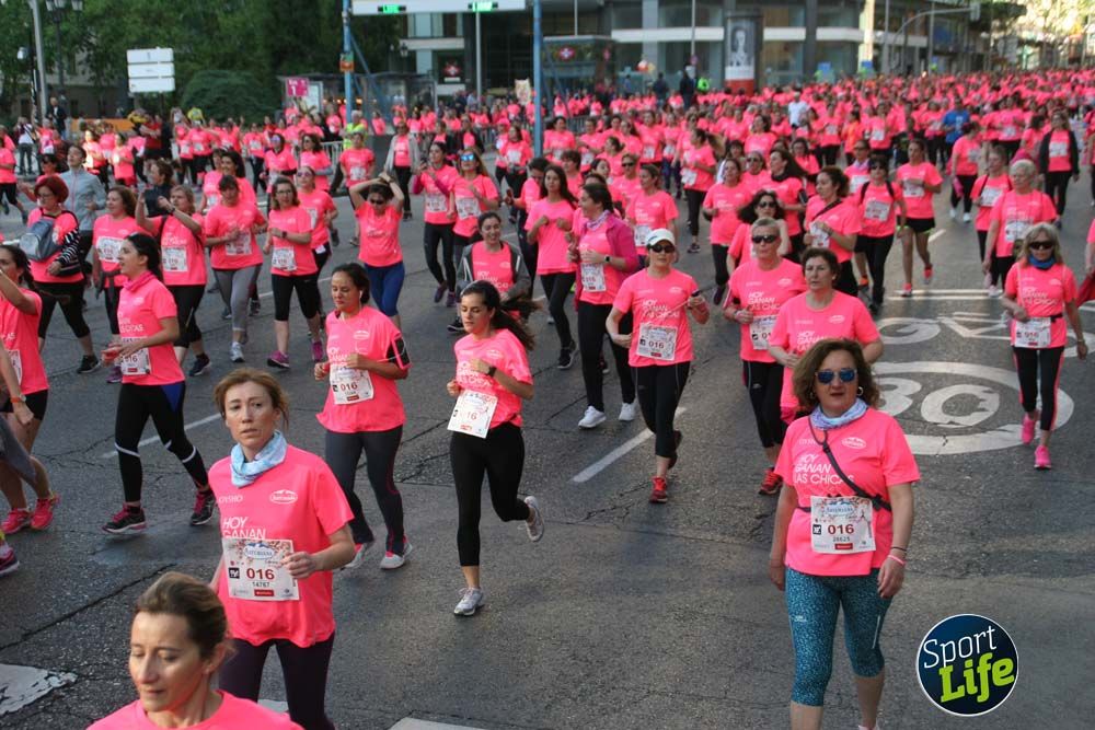 Fotos del recorrido Carrera de la Mujer Madrid 2018