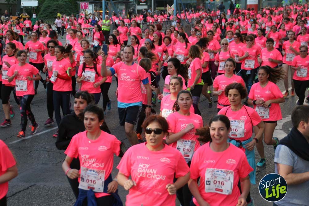 Fotos del recorrido Carrera de la Mujer Madrid 2018