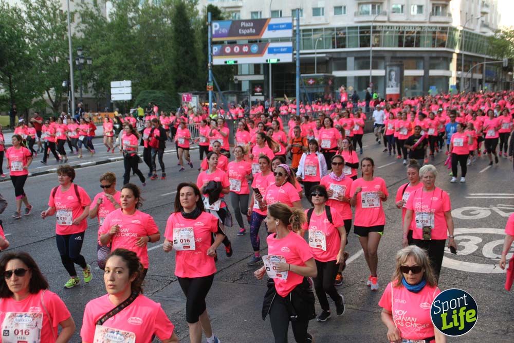 Fotos del recorrido Carrera de la Mujer Madrid 2018