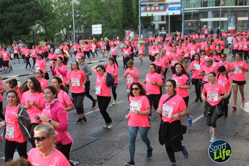 Fotos del recorrido Carrera de la Mujer Madrid 2018