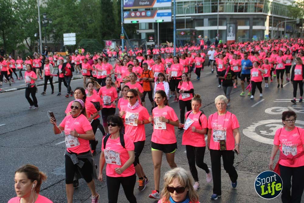 Fotos del recorrido Carrera de la Mujer Madrid 2018