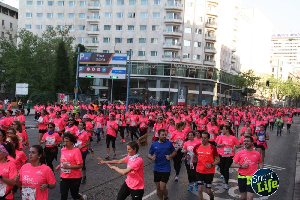 Fotos del recorrido Carrera de la Mujer Madrid 2018