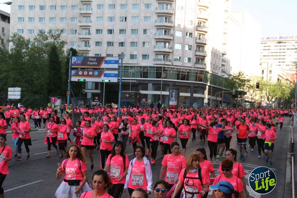 Fotos del recorrido Carrera de la Mujer Madrid 2018