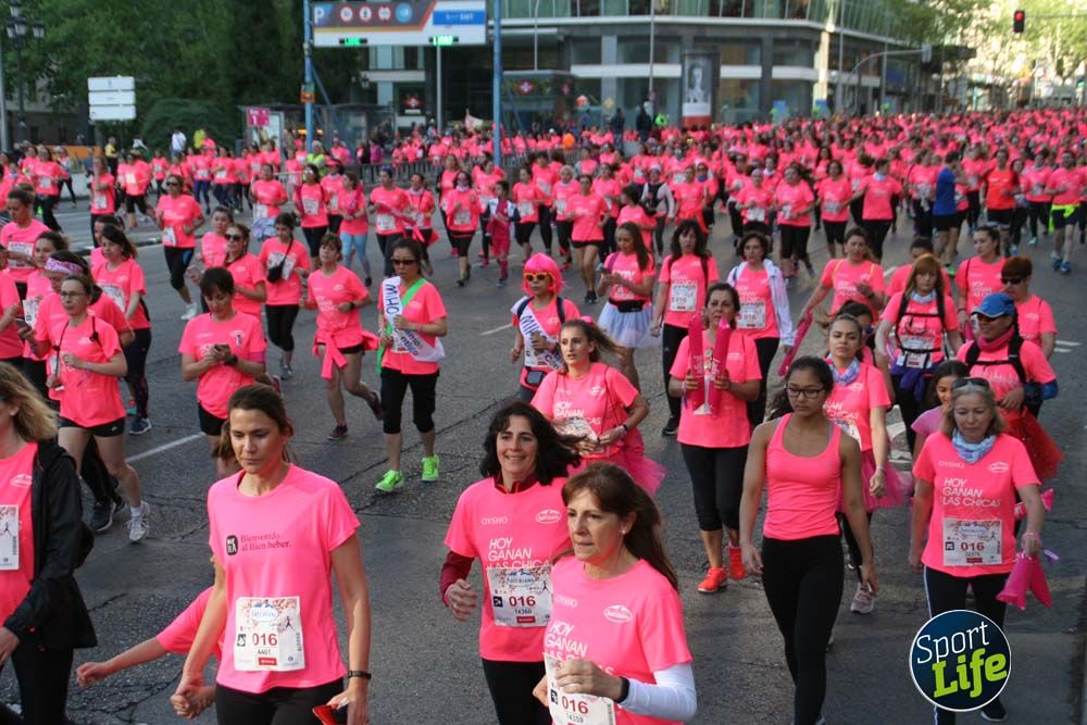 Fotos del recorrido Carrera de la Mujer Madrid 2018