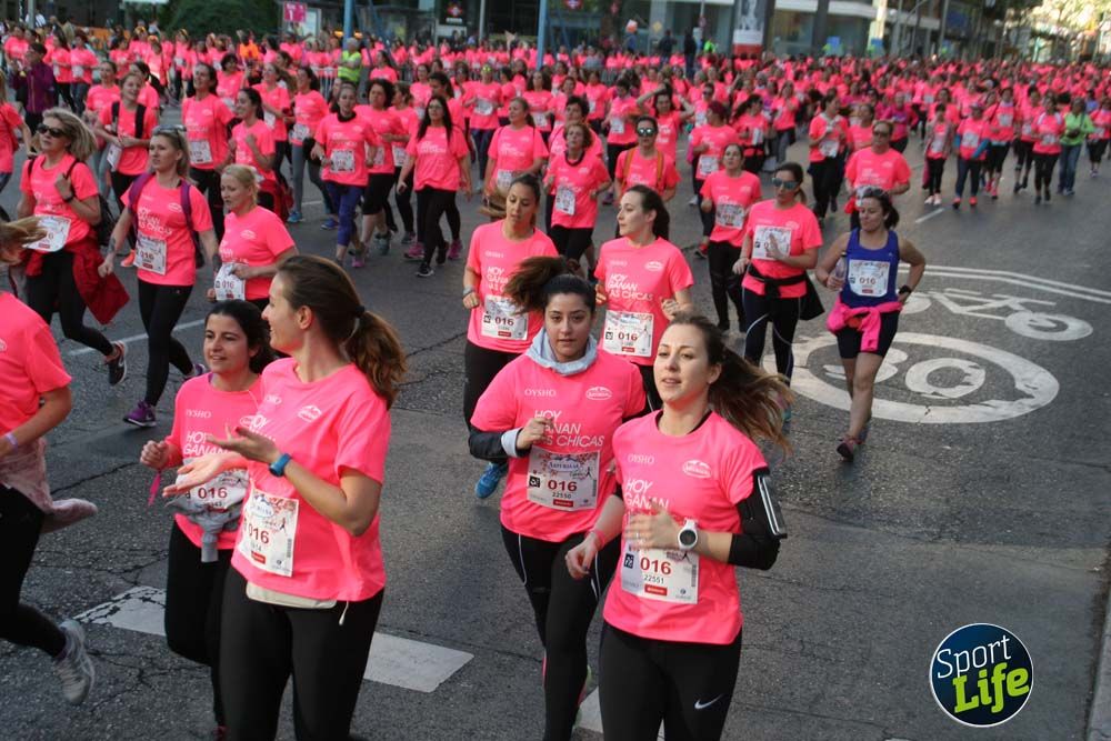 Fotos del recorrido Carrera de la Mujer Madrid 2018