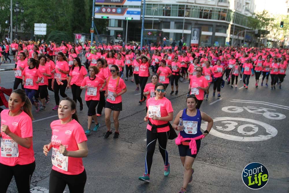 Fotos del recorrido Carrera de la Mujer Madrid 2018