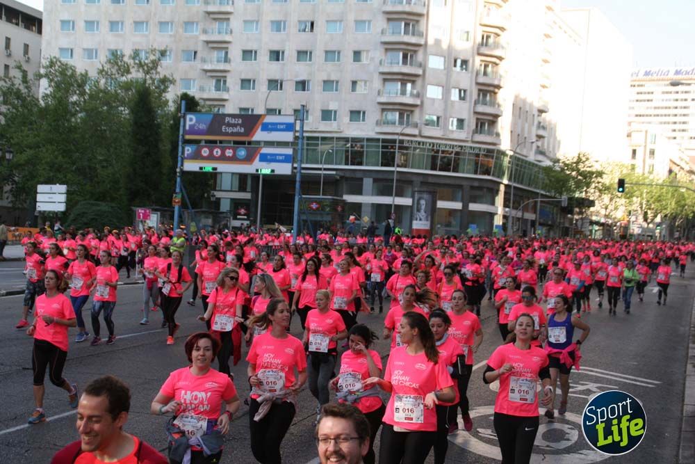Fotos del recorrido Carrera de la Mujer Madrid 2018