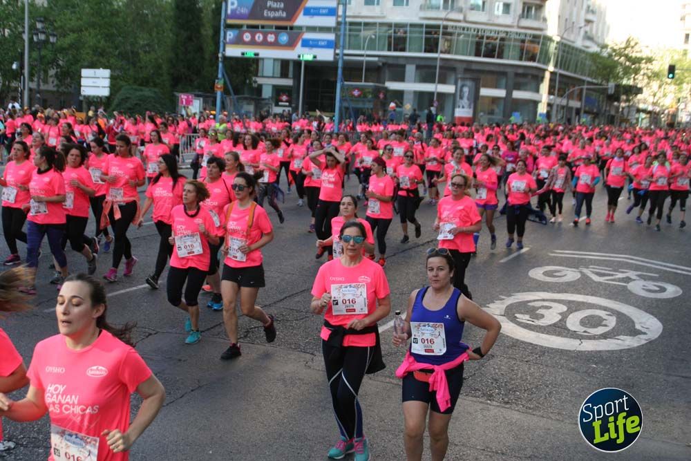 Fotos del recorrido Carrera de la Mujer Madrid 2018