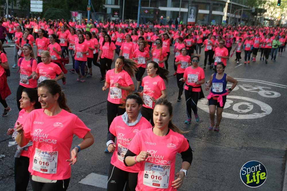 Fotos del recorrido Carrera de la Mujer Madrid 2018