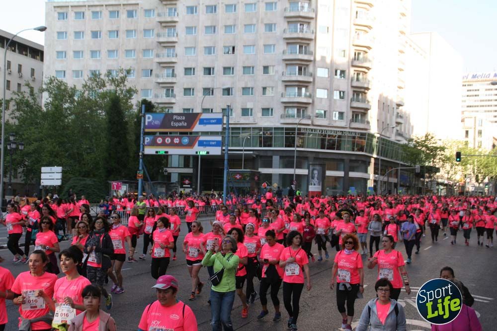 Fotos del recorrido Carrera de la Mujer Madrid 2018