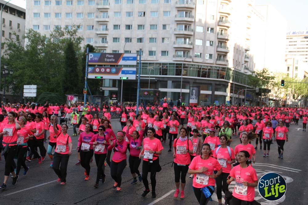 Fotos del recorrido Carrera de la Mujer Madrid 2018