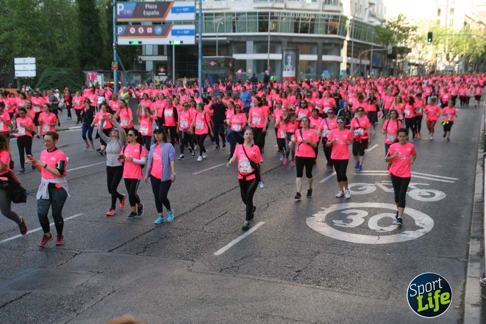 Fotos del recorrido Carrera de la Mujer Madrid 2018