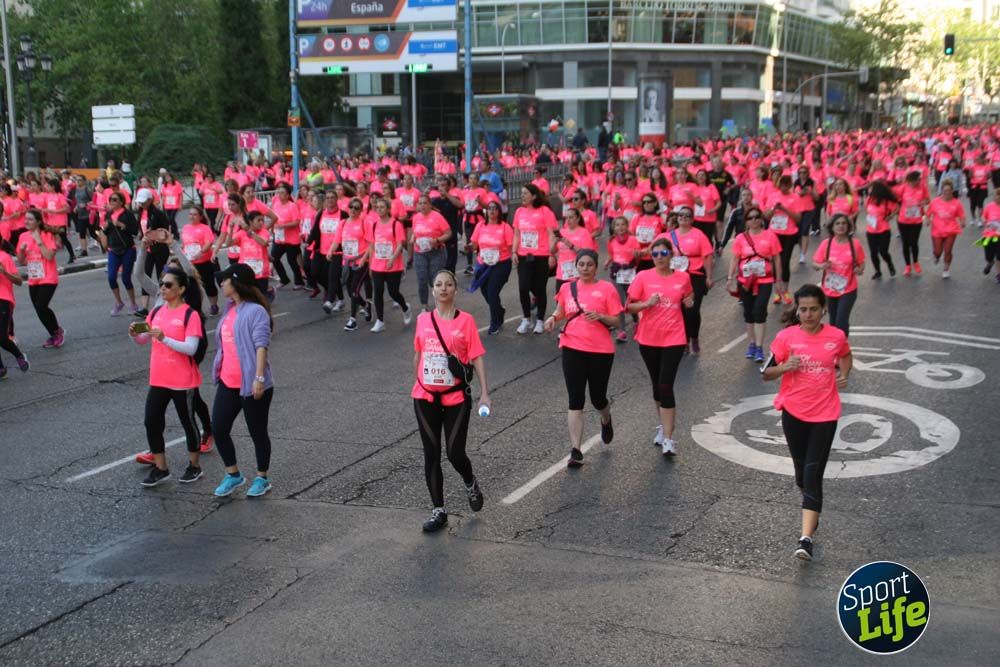 Fotos del recorrido Carrera de la Mujer Madrid 2018