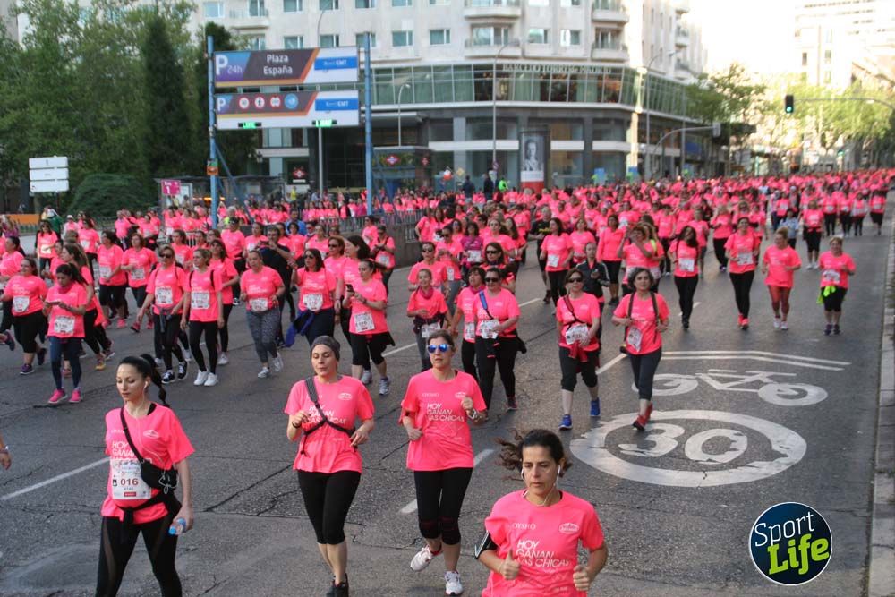 Fotos del recorrido Carrera de la Mujer Madrid 2018