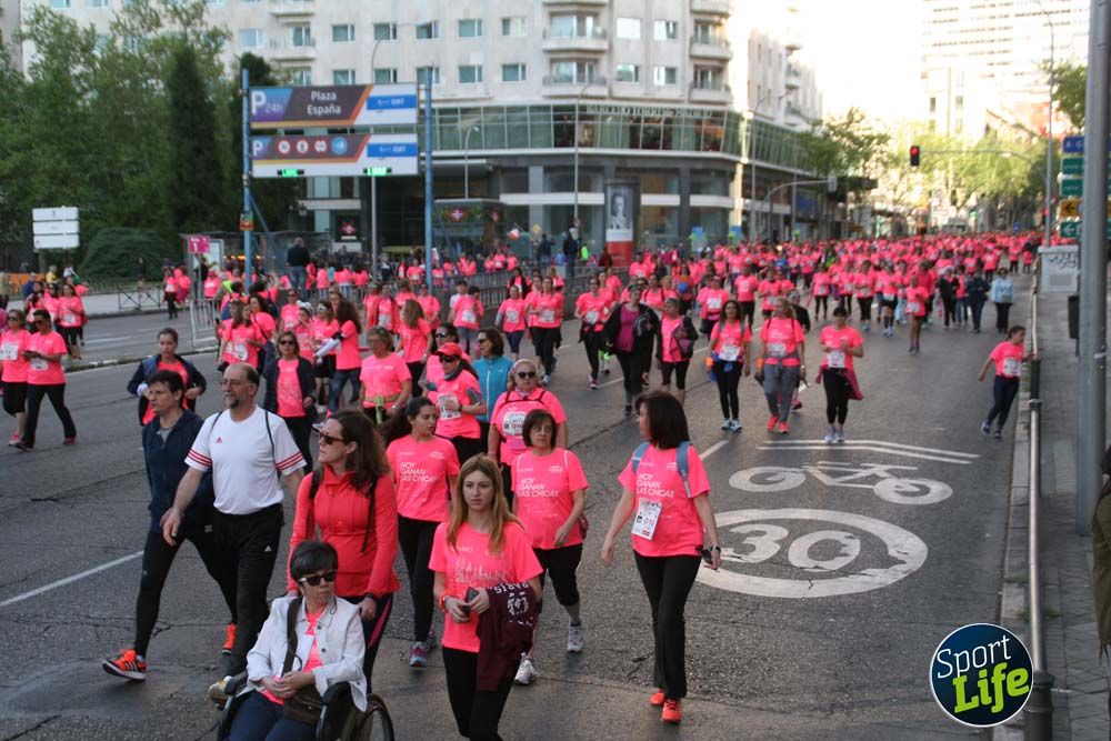 Fotos del recorrido Carrera de la Mujer Madrid 2018