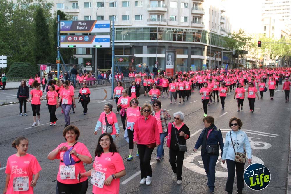 Fotos del recorrido Carrera de la Mujer Madrid 2018
