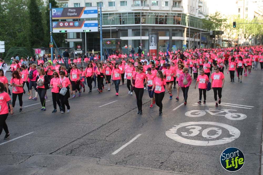 Fotos del recorrido Carrera de la Mujer Madrid 2018
