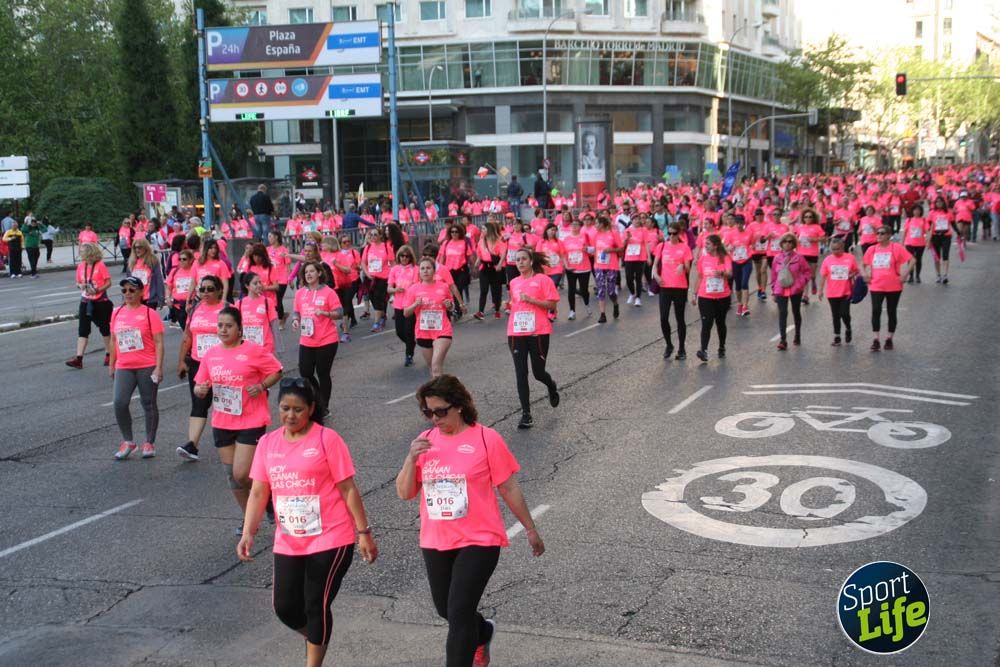 Fotos del recorrido Carrera de la Mujer Madrid 2018