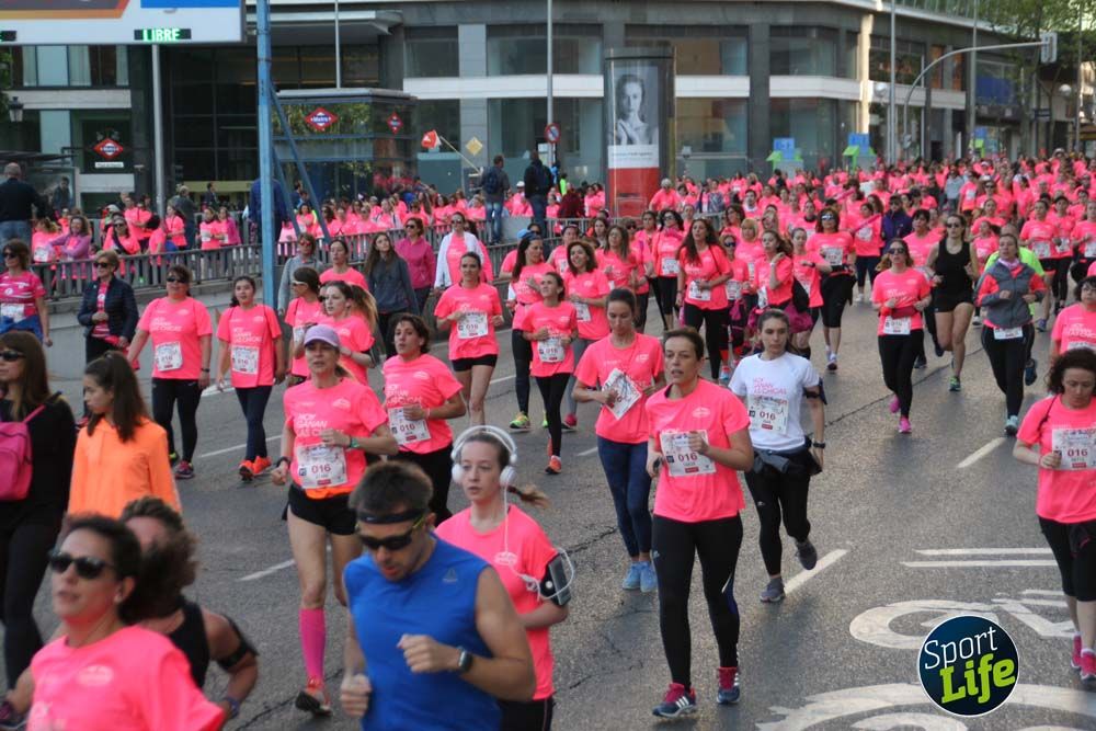 Fotos del recorrido Carrera de la Mujer Madrid 2018