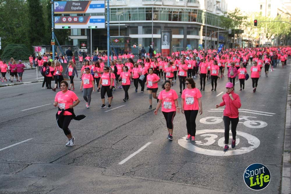 Fotos del recorrido Carrera de la Mujer Madrid 2018