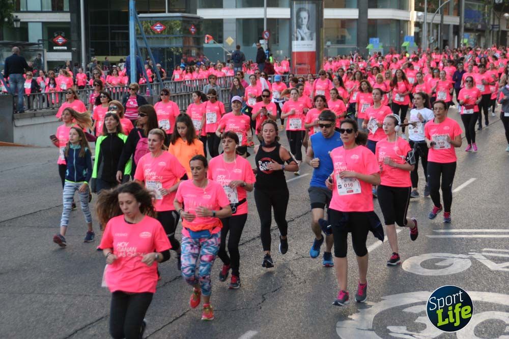 Fotos del recorrido Carrera de la Mujer Madrid 2018