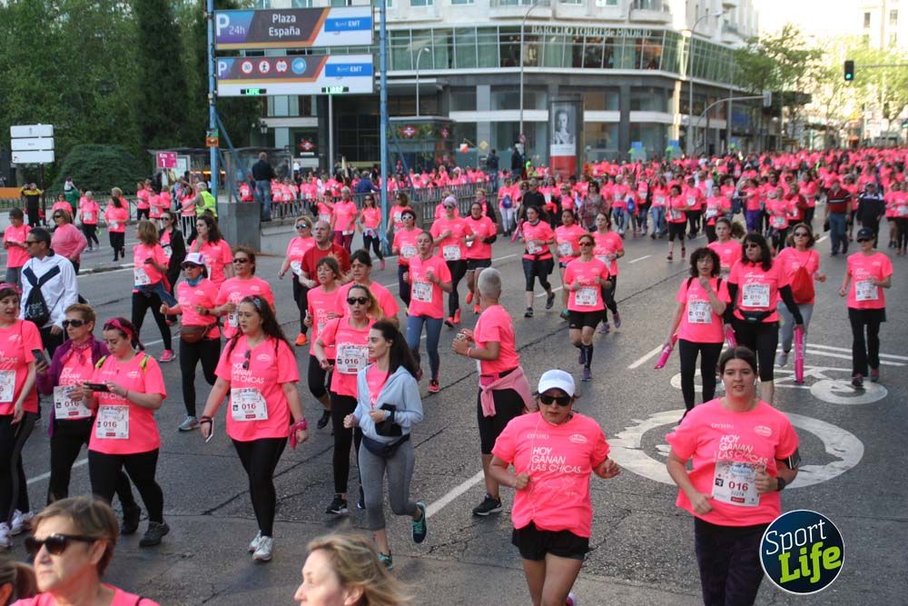 Fotos del recorrido Carrera de la Mujer Madrid 2018