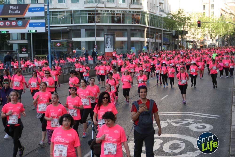 Fotos del recorrido Carrera de la Mujer Madrid 2018