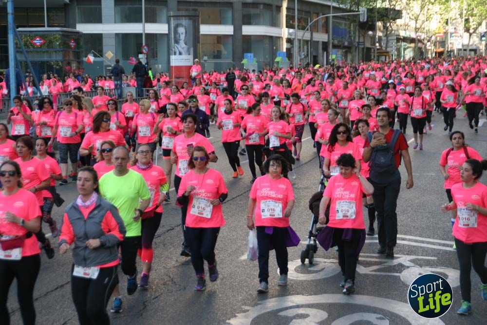 Fotos del recorrido Carrera de la Mujer Madrid 2018