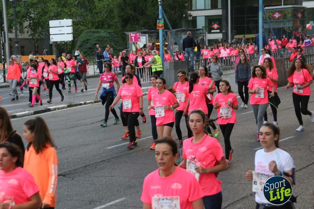 Fotos del recorrido Carrera de la Mujer Madrid 2018
