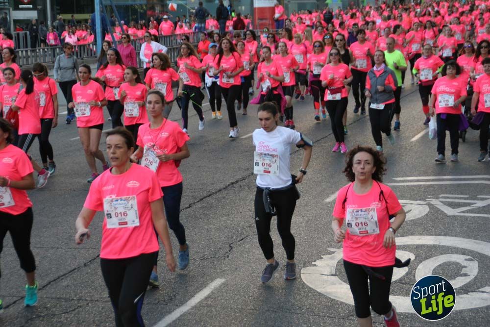 Fotos del recorrido Carrera de la Mujer Madrid 2018