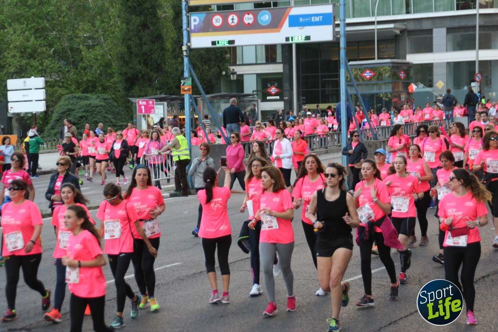 Fotos del recorrido Carrera de la Mujer Madrid 2018