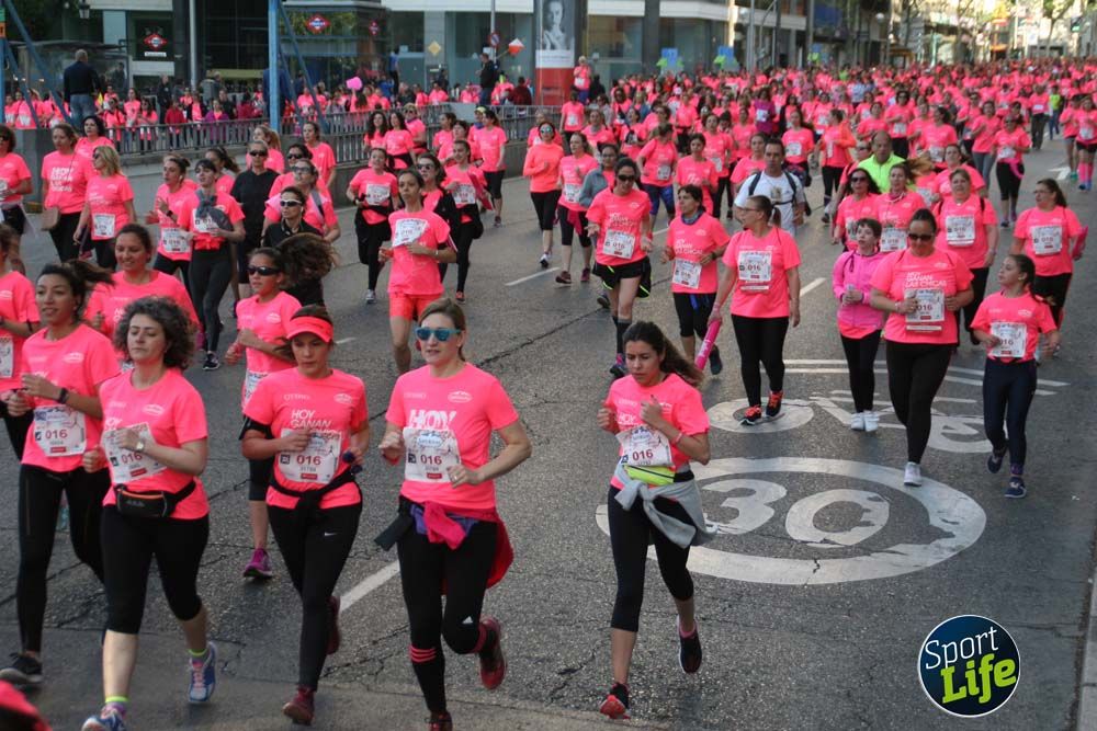 Fotos del recorrido Carrera de la Mujer Madrid 2018
