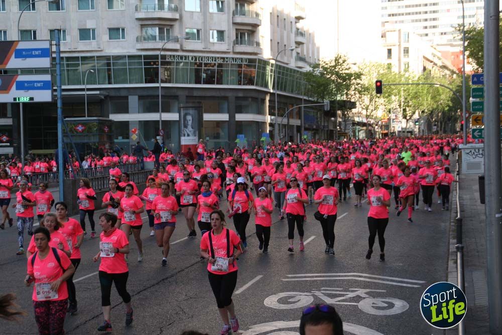 Fotos del recorrido Carrera de la Mujer Madrid 2018