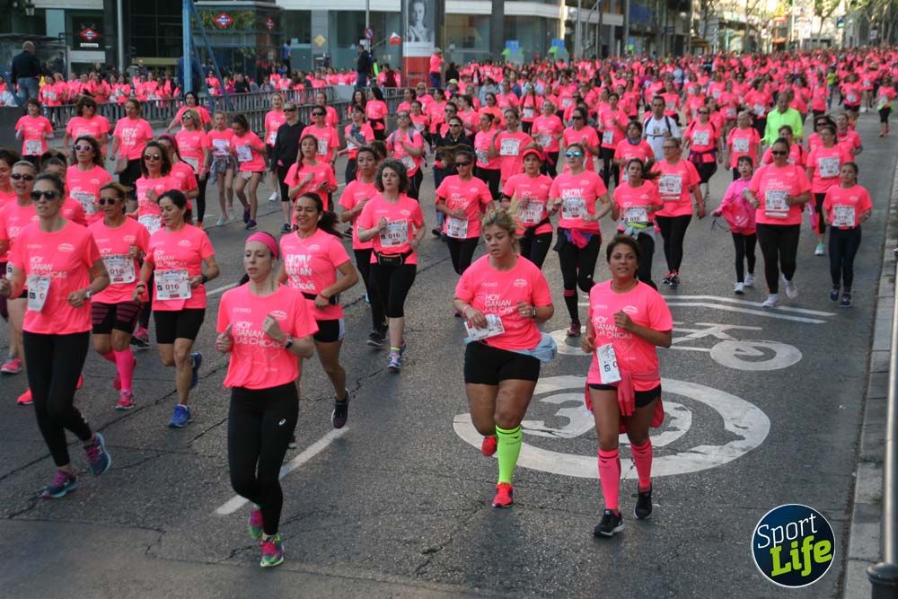 Fotos del recorrido Carrera de la Mujer Madrid 2018