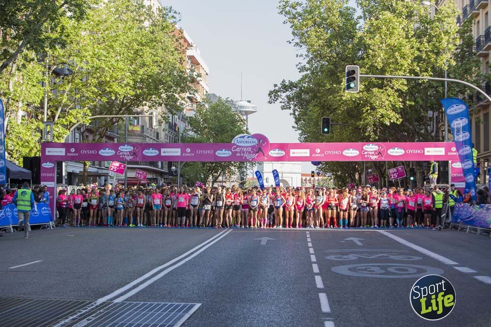 Cabeza de la Carrera de la Mujer de Madrid 2018
