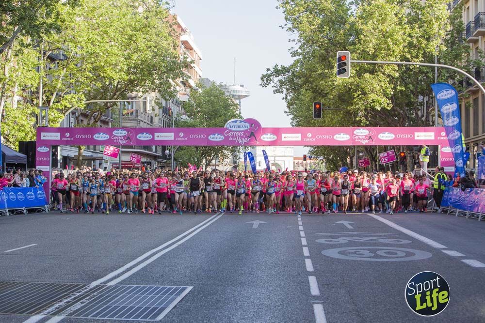 Cabeza de la Carrera de la Mujer de Madrid 2018