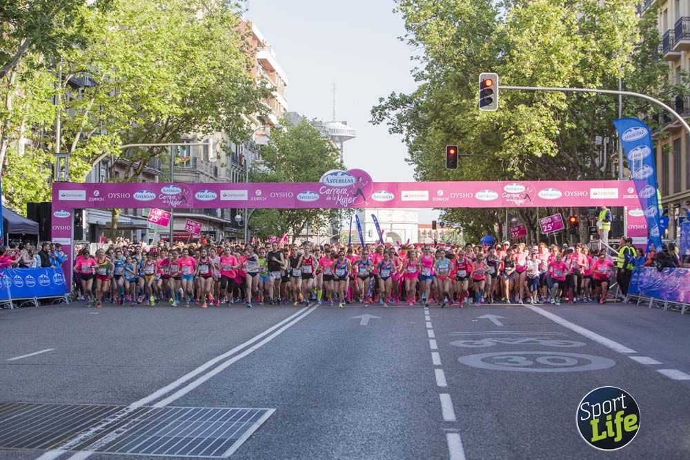 Cabeza de la Carrera de la Mujer de Madrid 2018