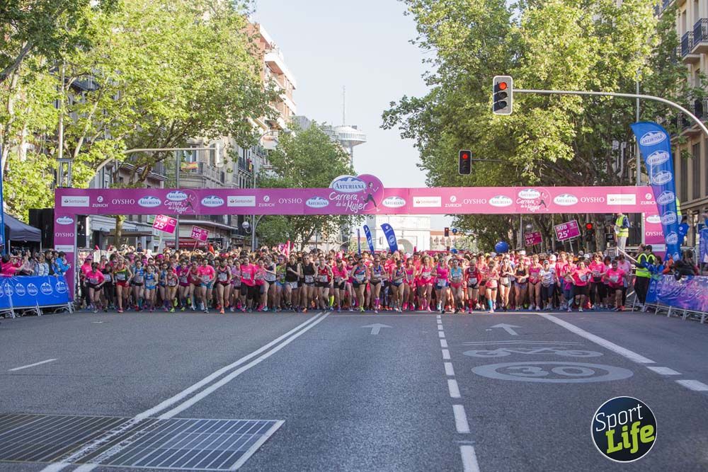 Cabeza de la Carrera de la Mujer de Madrid 2018