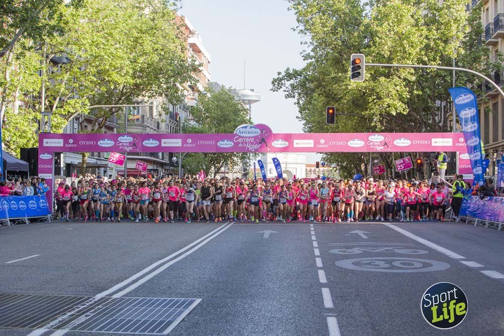 Cabeza de la Carrera de la Mujer de Madrid 2018
